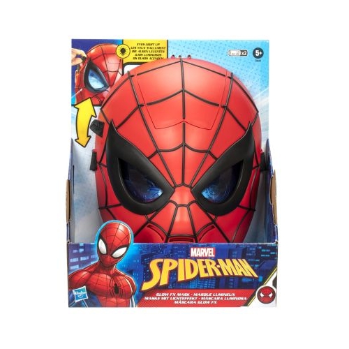 MARVEL SPIDERMAN MASCA GLOW FX CU OCHI LUMINOSI