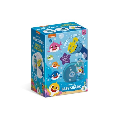 BABY SHARK SET DE BALOANE DE SAPUN CU GENERATOR 450ML