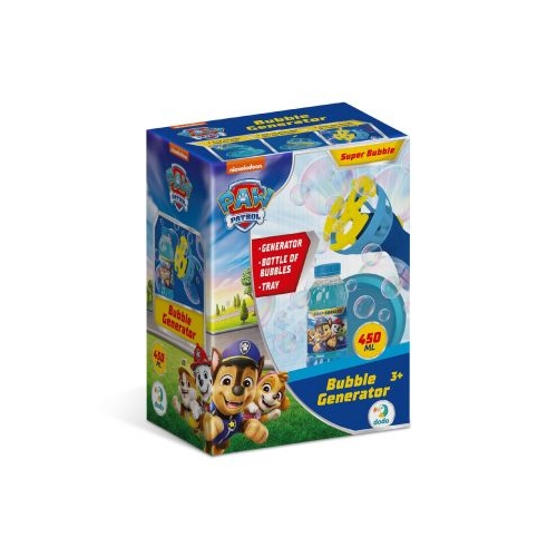 PATRULA CATELUSILOR SET DE BALOANE DE SAPUN CU GENERATOR 450ML