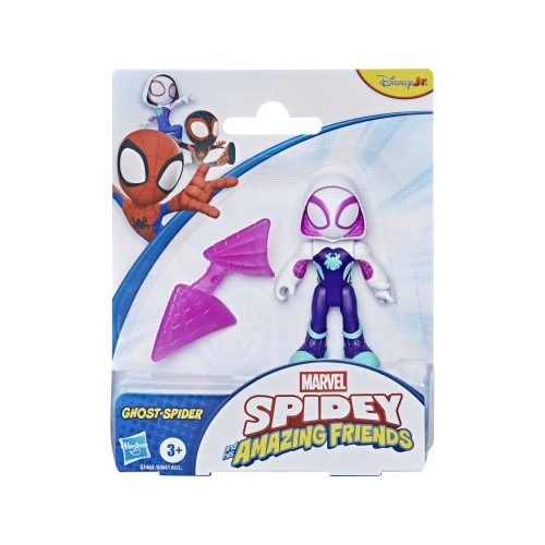 MARVEL SPIDEY SI PRIETENII SAI UIMITORI SET FIGURINA GHOST SPIDER SI ACCESORII