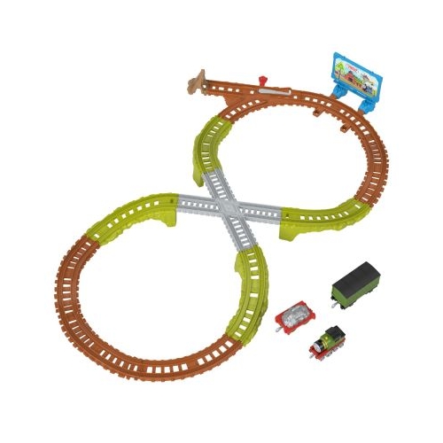 THOMAS SET DE JOACA TRENULET CU CIRCUIT SI ACCESORII WHIFFS RECYCLING RUN