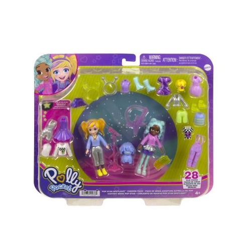POLLY POCKET SET 2 PAPUSI SI ACCESORII 28 PIESE