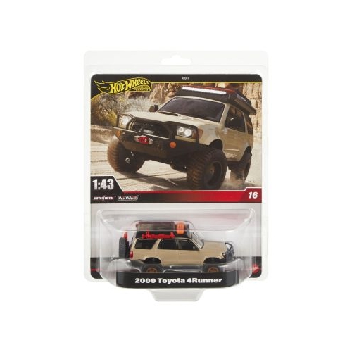 HOT WHEELS PREMIUM REAL RIDERS MASINUTA METALICA TOYOTA 4RUNNER 2000 SCARA 1/43