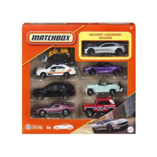MATCHBOX SET 8 MASINUTE METALICE EXCLUSIV KARMA GS-6 SCARA 1 LA 64
