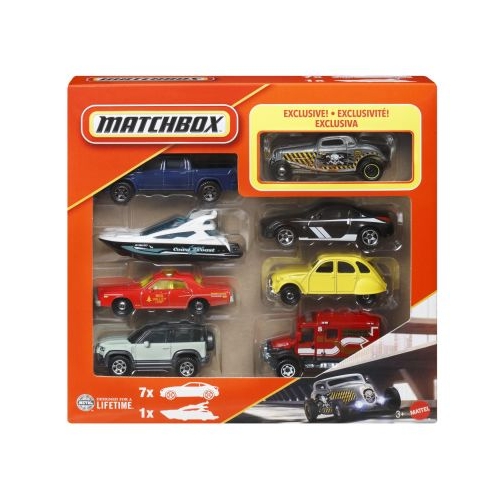 MATCHBOX SET 8 MASINUTE METALICE EXCLUSIV FORD COUPE ZAMAC 1933 SCARA 1 LA 64