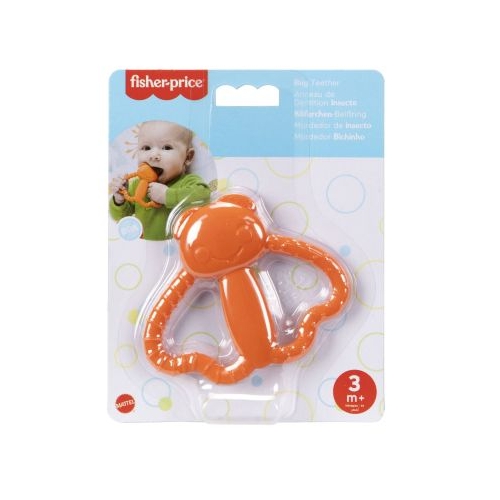 JUCARIE DENTITIE PENTRU BEBELUSI GANDACELUL PORTOCALIU