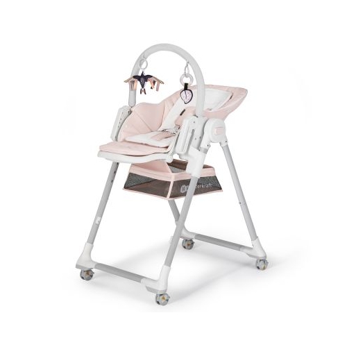 SCAUN DE MASA KINDERKRAFT LASTREE  2 IN 1 TRANSFORMABIL PINK