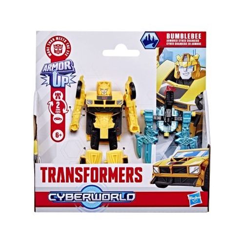 TRANSFORMERS CYBERWORLD ROBOT BUMBLEBEE BLINDAT TRANSFORMABIL