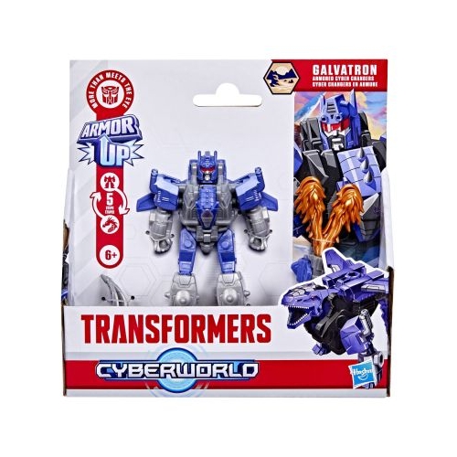 TRANSFORMERS CYBERWORLD ROBOT GALVATRON BLINDAT TRANSFORMABIL