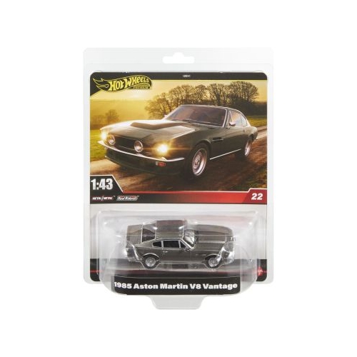 HOT WHEELS PREMIUM REAL RIDERS MASINUTA METALICA ASTON MARTIN V8 VANTAGE 1985 SCARA 1 LA 43
