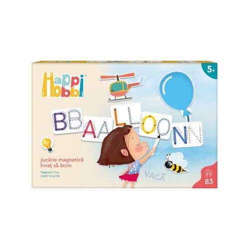 HAPPI HOBBI JUCARIE MAGNETICA INVAT SA SCRIU