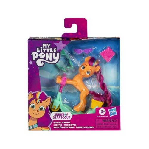 MY LITTLE PONY SUNNY STARSCOUT PE SCOOTER SET FIGURINA SI 4 ACCESORII