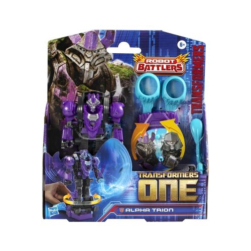 TRANSFORMERS ONE ROBOT BATTLERS FIGURINA ALPHA TRION 11.5CM