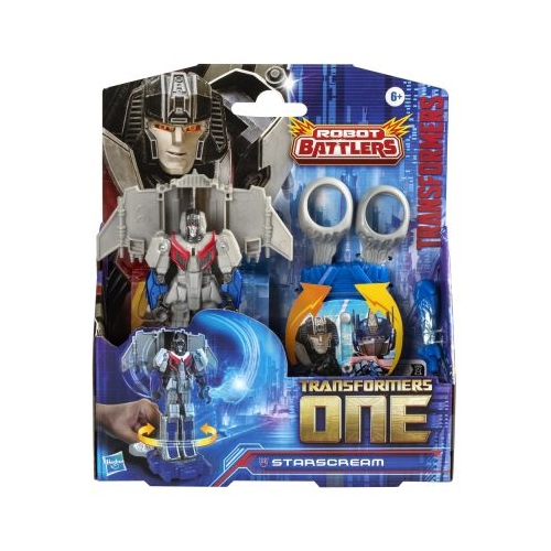 TRANSFORMERS ONE ROBOT BATTLERS FIGURINA STARSCREAM 11.5CM