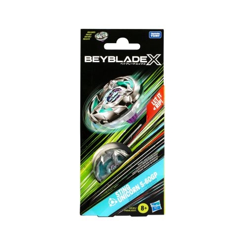 BEYBLADE X LET IT RIP SPIRALA STING UNICORN 5-60GP