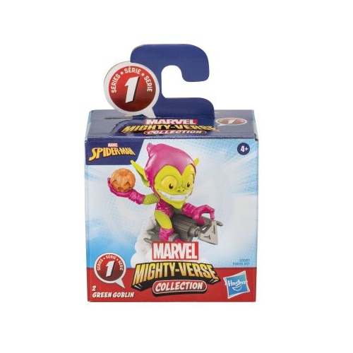 SPIDER MAN MIGHTY VERSE SERIA 1 FIGURINA GREEN GOBLIN 6CM