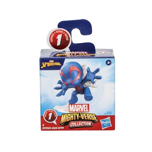 SPIDER MAN MIGHTY VERSE SERIA 1 FIGURINA SPIDER MAN 2099 6CM