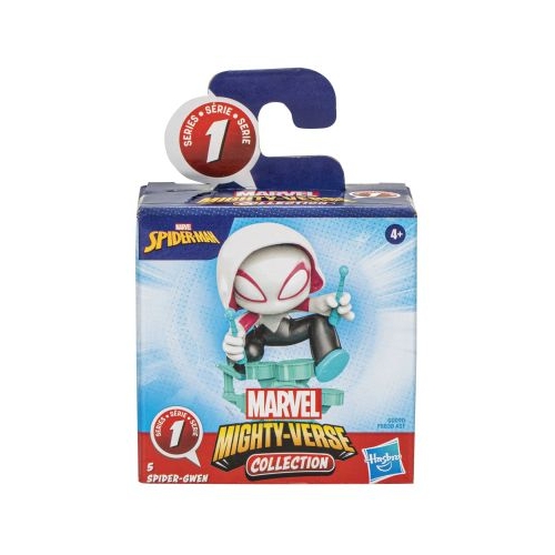 SPIDER MAN MIGHTY VERSE SERIA 1 FIGURINA SPIDER GWEN 6CM