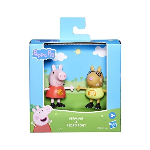 PEPPA PIG PRIETENI BUNI SET 2 FIGURINE PEPPA PIG SI PONEIUL PEDRO