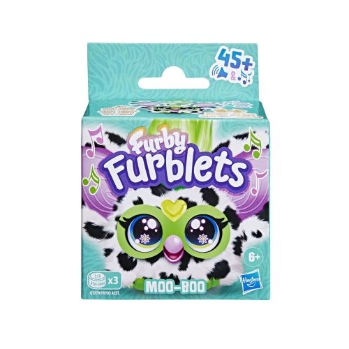 FURBY FURBLETS JUCARIE INTERACTIVA MOO-BOO