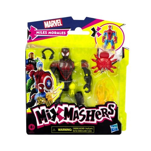 MARVEL AVENGERS MIX MASHERS FIGURINA MILES MORALES 12CM