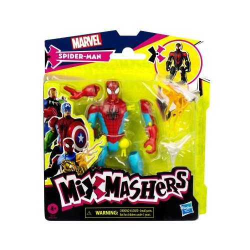 MARVEL AVENGERS MIX MASHERS FIGURINA SPIDER-MAN 12CM