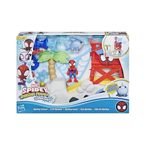 SPIDEY SI PRIETENII LUI UIMITORI MARVEL WATER WEBS INSULA LUI SPIDEY