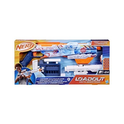 NERF BLASTER LOADOUT ARCTIC ZEROSTRIKER
