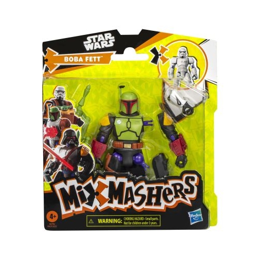 STAR WARS MIX MASHERS SET FIGURINA BOBA FETT 12CM SI ACCESORII