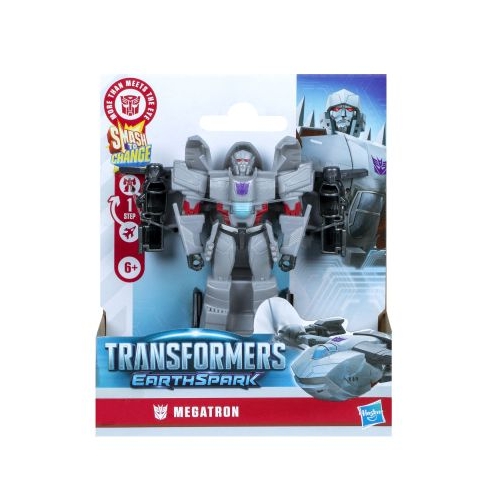 TRANSFORMERS EARTHSPARK FIGURINA MEGATRON 1 STEP SMASH TO CHANGE