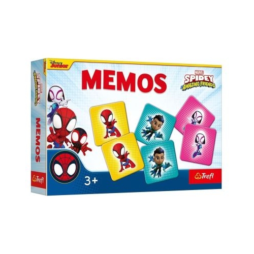 JOC MEMOS MARVEL MINI BOX SPIDERMAN SI PRIETENII