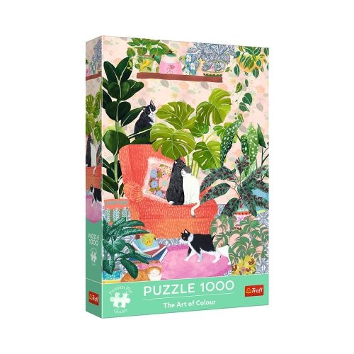 PUZZLE TREFL 1000 PREMIUM PLUS CASA DULCE CASA