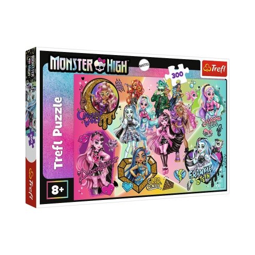 PUZZLE TREFL 300 MONSTER HIGH ZOMBI IN TOP