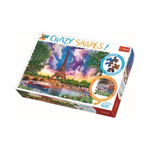 PUZZLE TREFL 600 CU PIESE CIUDATE - CER DE POVESTE LA PARIS