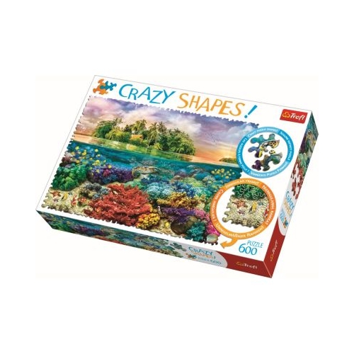 PUZZLE TREFL 600 CU PIESE CIUDATE - INSULA EXOTICA