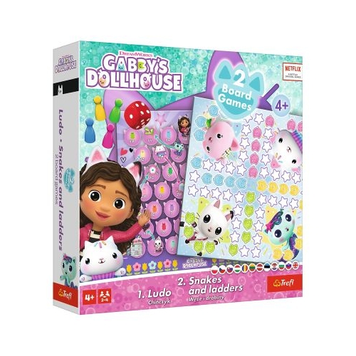 JOC DREAM WORKS GABBYS HOUSE 2IN1 LUDO SI SERPISORI SCARI