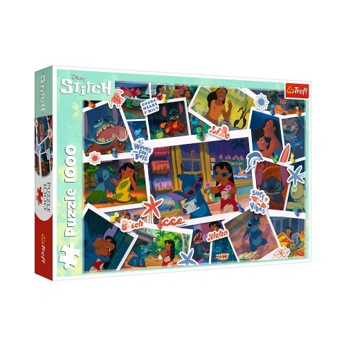 PUZZLE TREFL 1000 DISNEY LILO SI STITCH DULCI AMINTIRI