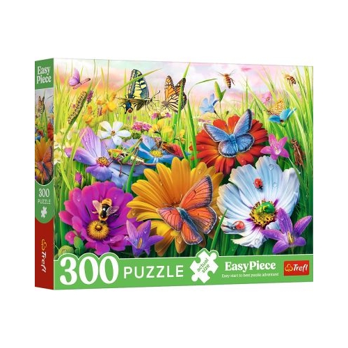 PUZZLE TREFL 300 EASY PIECE INSECTE IN LUNCA