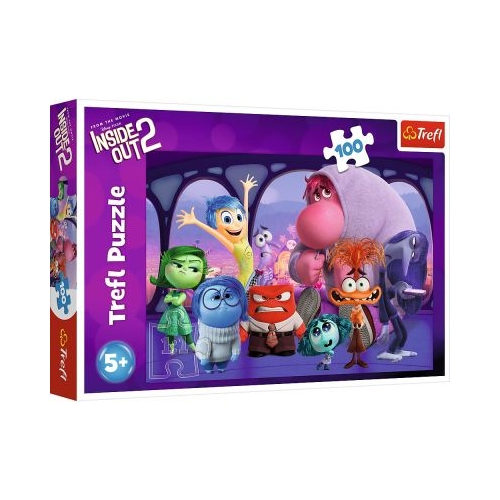 PUZZLE TREFL 100 DISNEY INSIDE OUT 2 LUMEA MINUNATA