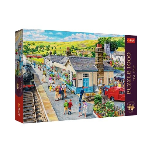 PUZZLE TREFL 1000 PREMIUM PLUS TEA TIME STATIA DIN SAT