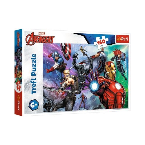 PUZZLE TREFL 160 DISNEY MARVEL EROI IN ACTIUNE RAZBUNATORII