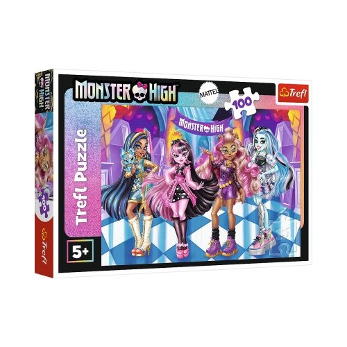 PUZZLE TREFL 100 MONSTER HIGH PRIETENI TERIBILI
