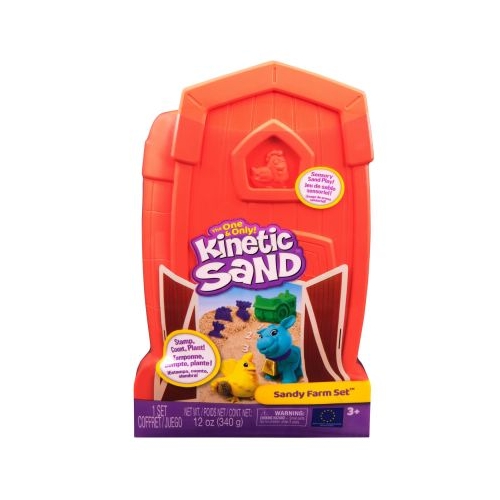 KINETIC SAND SET FERMA DE ANIMALE 340G
