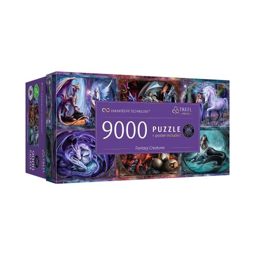PUZZLE TREFL UFT 9000 ANNE STOKES COLLECTIONS CREATURI FANTASTICE