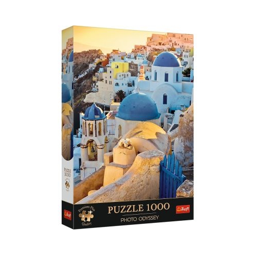 PUZZLE TREFL 1000 PREMIUM PLUS PHOTO ODYSSEY SANTORINI