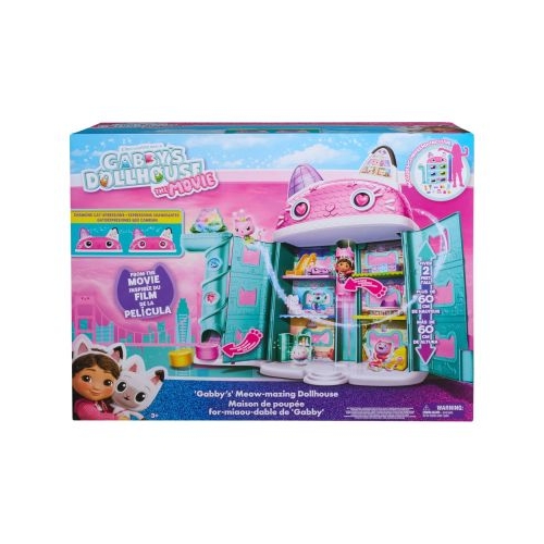 GABBYS DOLLHOUSE FILMUL CASA DE PAPUSI A LUI GABBY MEOW MAZING CU ACCESORII