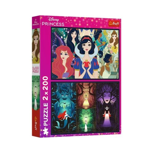 PUZZLE TREFL 2X200 DISNEY FRUMOASELE PRINTESE