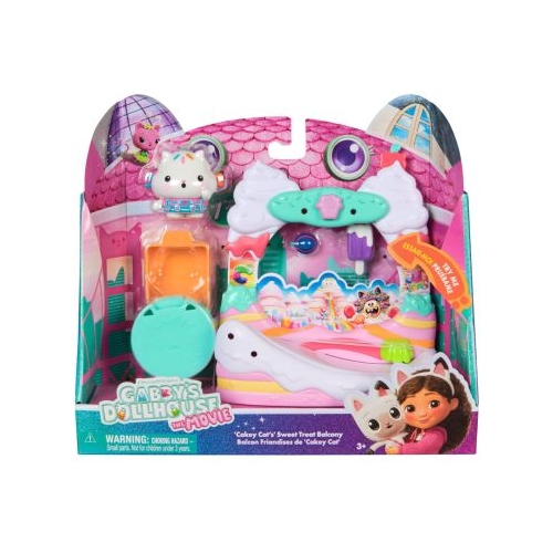 GABBYS DOLLHOUSE FILMUL SET BALCONUL DIN DULCIURI AL PISICII CAKEY CU ACCESORII