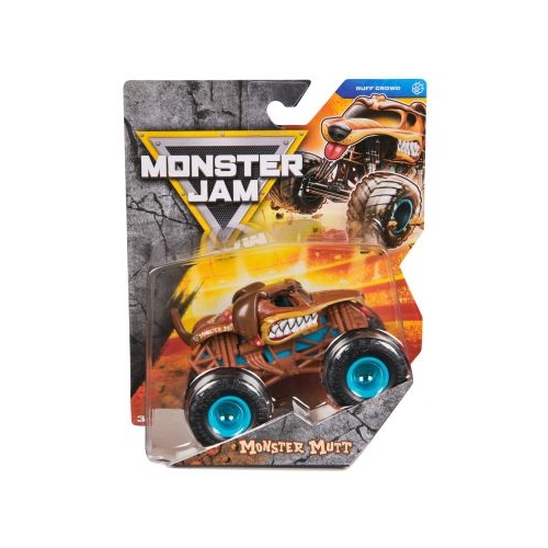 MONSTER JAM RUFF CROWD MASINUTA METALICA MONSTER MUTT SCARA 1 LA 64