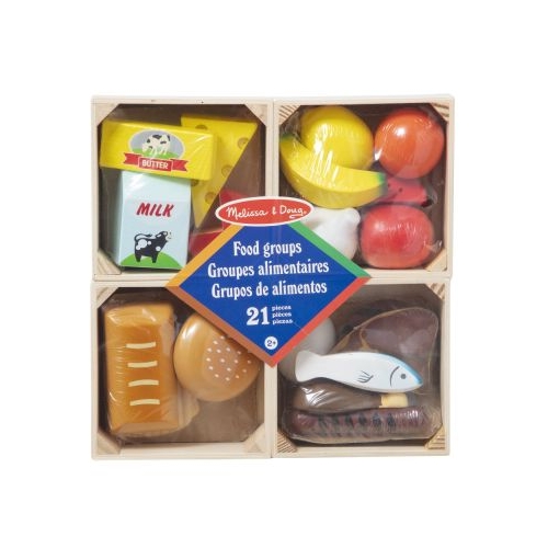 MELISSA SI DOUG SET DE JOACA DIN LEMN PRODUSE ALIMENTARE